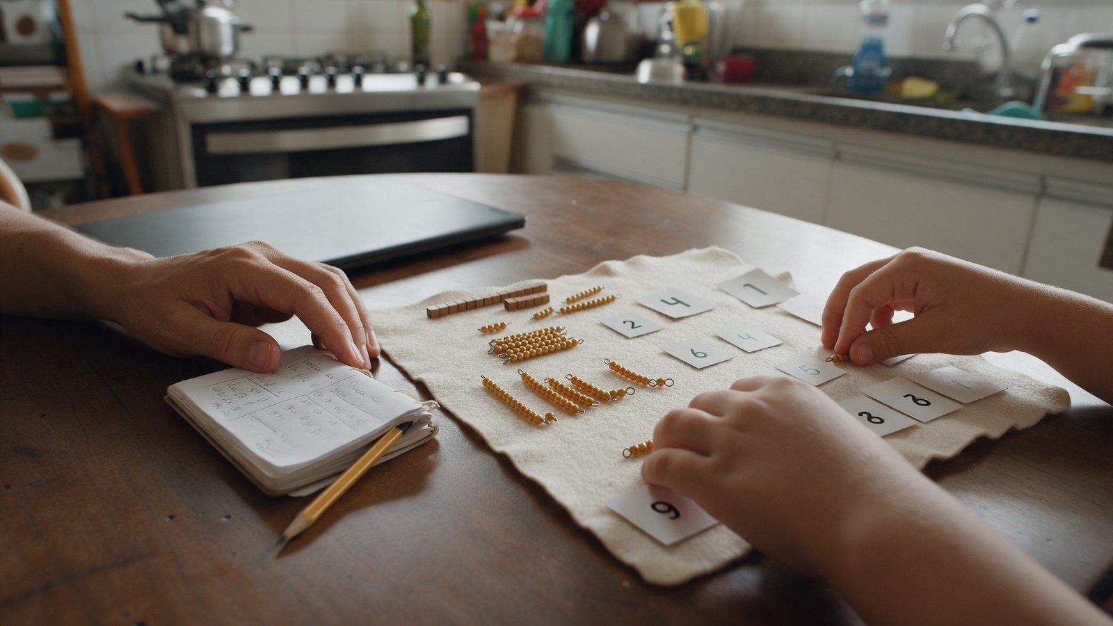 Montessori com IA: o que o Montessorium ensina para quem educa em casa